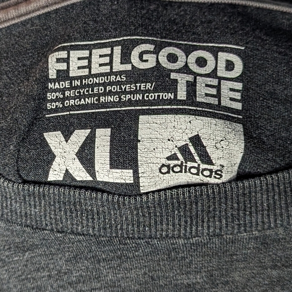 Adidas Feel Good Tshirt Brooklyn Nets Basketball Team NBA Men's Size XL - Picture 5 of 5